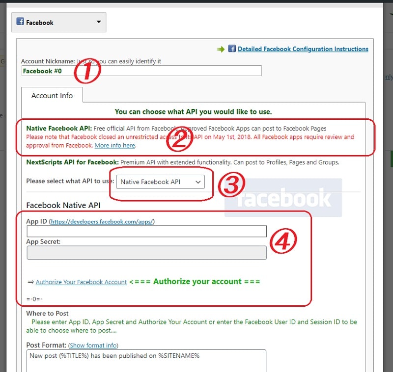 Facebookへの自動投稿プラグイン『SNAP』連携とFacebookアプリID取得方法